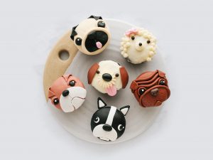 Adorable Puppy Faces Cupcakes