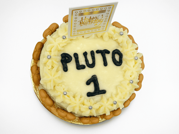 Banana Peanut Butter Cake for dog