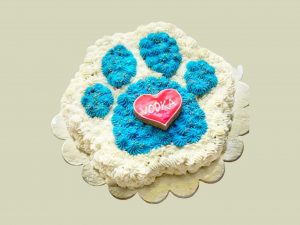 Personalized Paw Party Cake