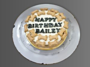 Round Dog Friendly Cake