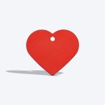 Personalised Heart Shape Name Tag