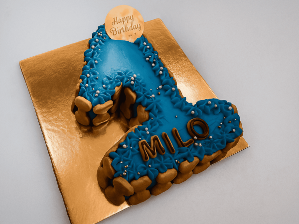 Dog 1st Birthday Cake